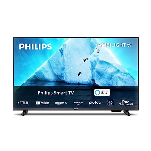 PHILIPS Ambilight TV | 32PFS6908/12 | 80 cm (32 Zoll) LED Full HD Fernseher | 60 Hz | HDR | Smart TV