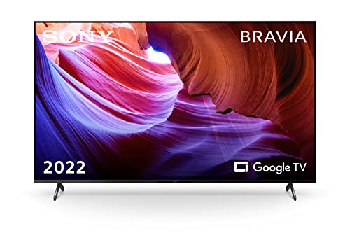 Sony BRAVIA KD-65X85K/P (65 Zoll), 4K Ultra HD (UHD), High Dynamic Range (HDR), Google TV, 2022 Modell (Schwarz)