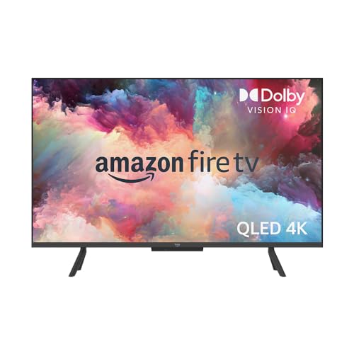 Amazon Fire TV-Omni-QLED-Serie Smart-TV mit 50 Zoll (127 cm), 4K UHD, lokales Dimmen, Sprachsteuerung mit Alexa