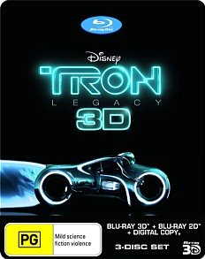 Tron 3D - Exklusiv MetalBox / Steelbook - [Blu-ray]