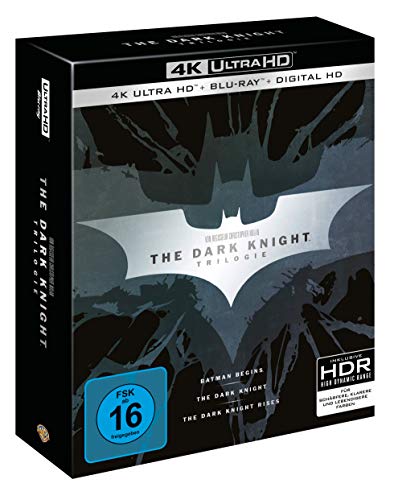 The Dark Knight Trilogy Limited Edition [4K UHD] + [Blu-ray) (exklusiv bei Amazon.de)