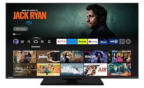 Toshiba 40 Zoll Fernseher Fire TV (Full HD, HDR, Smart TV, Triple-Tuner, Alexa Built-In, Bluetooth) 40LF3F63DAZ