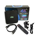 Tasnme M8 Quad Core Android 4.4 Smart Set Top Box TV XBMC 3D Blu-ray 4K Streaming Media Player Miracast DLNA Receiver Amlogic S802 AML8726-M8