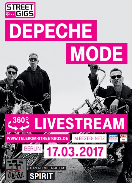 depeche mode livestream telekom street gigs